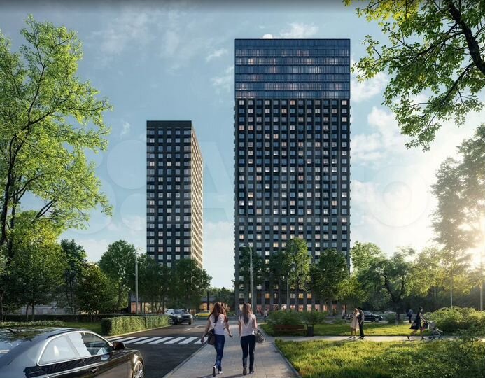 Квартира-студия, 22,9 м², 17/31 эт.