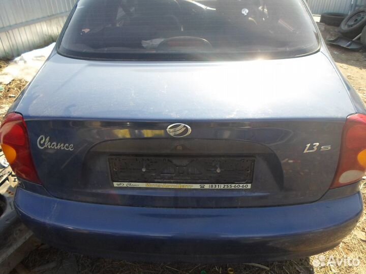Крышка багажника Chevrolet Lanos ZAZ Chance