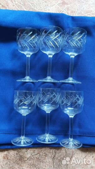 Хрустальные рюмки СССР