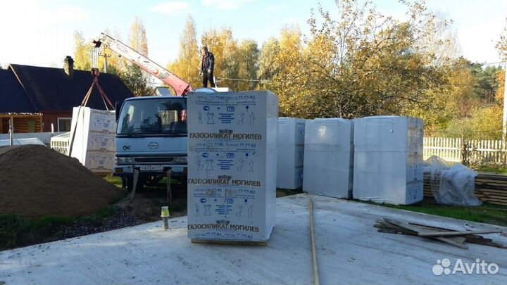 Блоки газосиликатные / газоблоки