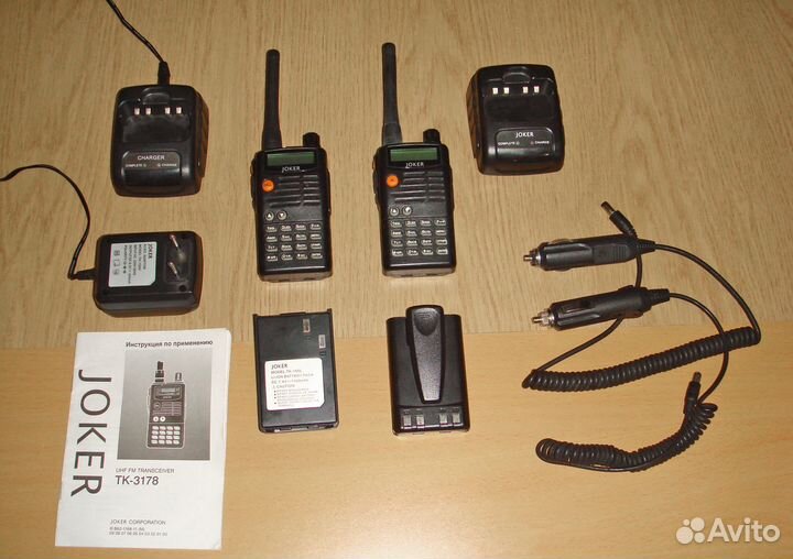 Радиостанция joker TK-3178, комплект - 2 шт