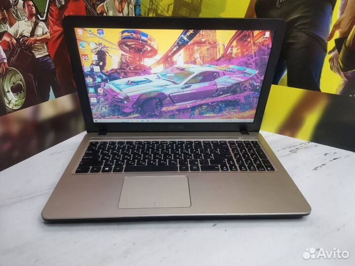 Ноутбук asus 4-x ядерный