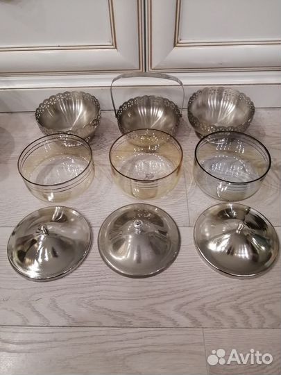 Сахарница, конфетница Скань СССР