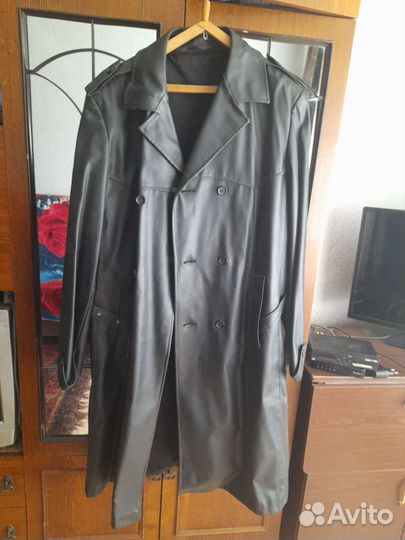 Кожзам плащ СССР