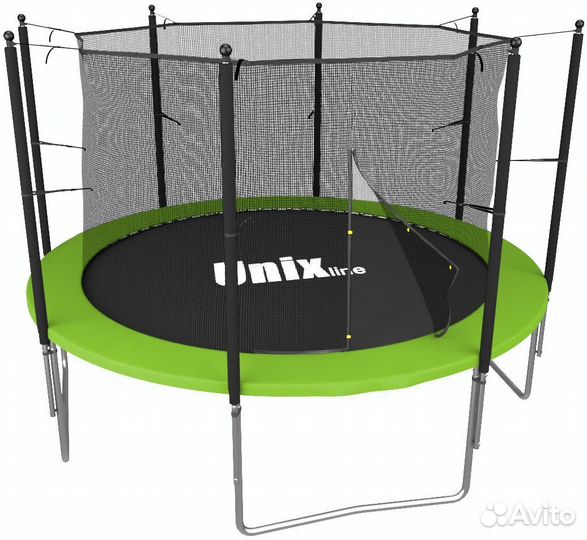 Батут unix line Simple 8 ft Green (inside)