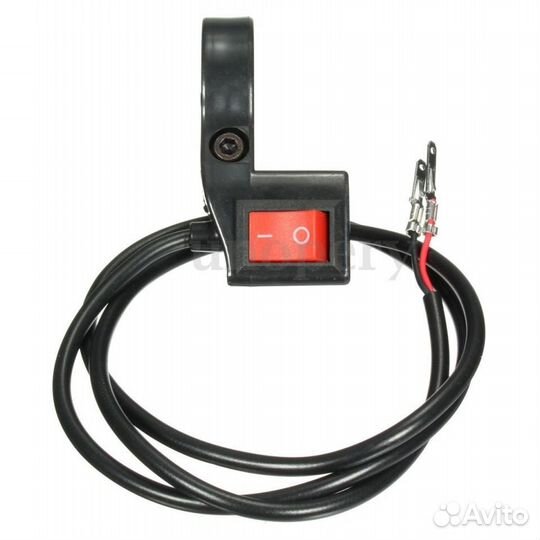 Кнопка водонепрониц. в корпусе D-22mm (в бок)