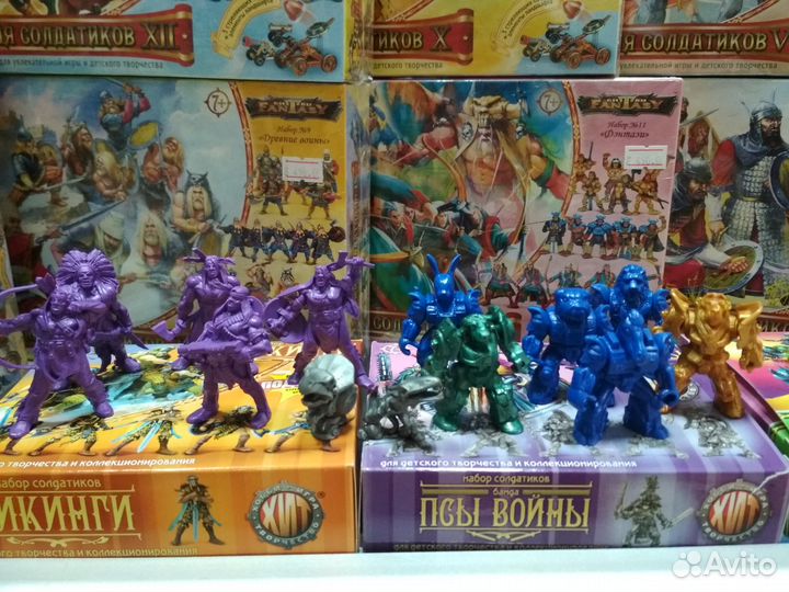 Солдатики и сборные модели фирмы Технолог