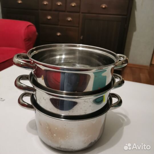 Пароварка мантышница мантоварка peterhof