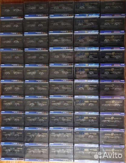 Аудиокассеты хром TDK SA 90 разные для записи