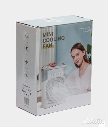 Портативный вентилятор, мини кондиционер