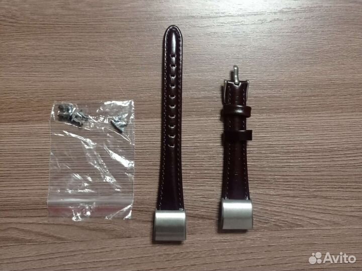 Ремешок кожаный для часов Huawei Band 4 Pro