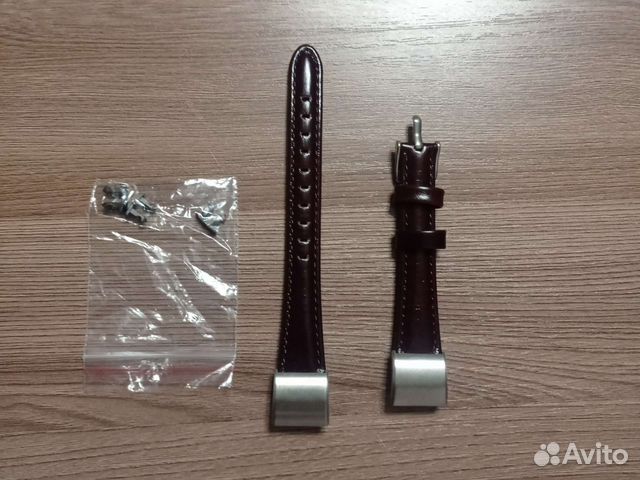 Ремешок кожаный для часов Huawei Band 4 Pro