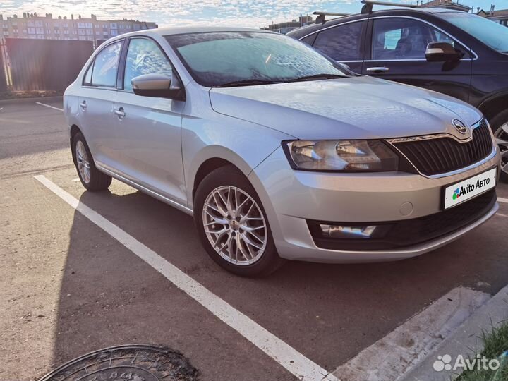 Skoda Rapid 1.6 МТ, 2018, 185 500 км