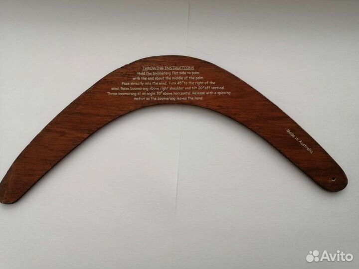Бумеранг из Австралии дерево