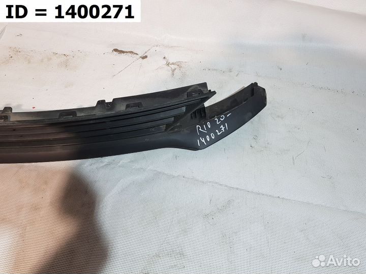 Решетка переднего бампера нижняя Kia Rio