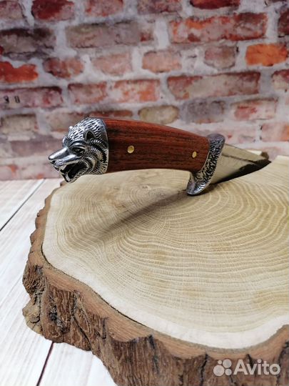 Нож охотничий волк