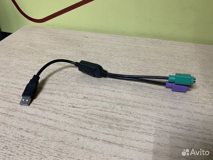 Переходник с ps 2 на USB новый