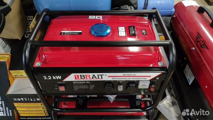 Генератор Брайт 2,9-3,2 квт + масло в подарок