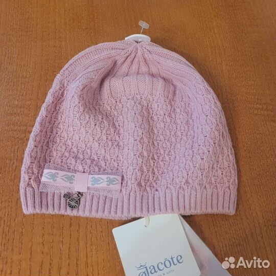 Шапка для девочки новая весна осень 52-54