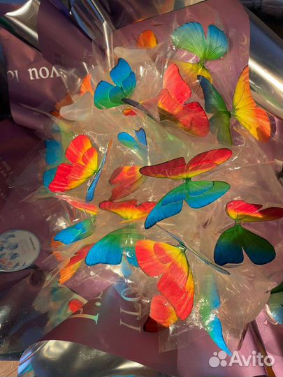 Букет из бабочек