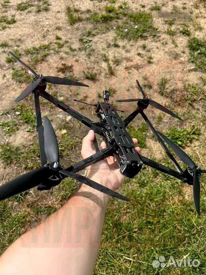 Дрoн FPV Пирaнья 10 дюймов