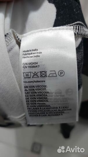 Платье из вискозы h&m