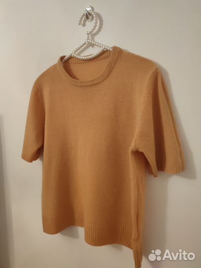 Шерстяная футболка 46 размер