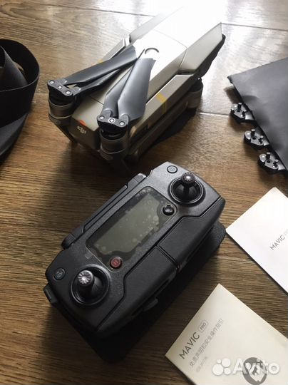 Квадрокоптер dji mavic pro platinum