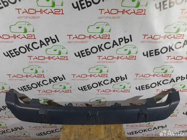 Накладка заднего бампера BMW X5 (2018-2022)