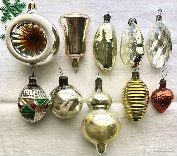 Елочные игрушки СССР