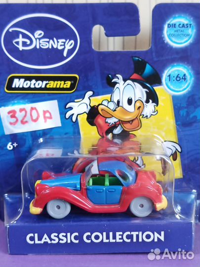 Модели Welly,Disney