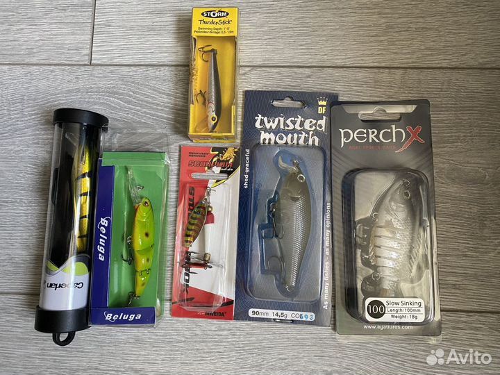 Воблеры, твистеры, блесны, леска