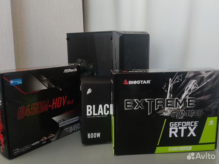 Игровой пк Ryzen 5 4500 Nvidia RTX 2060 Super