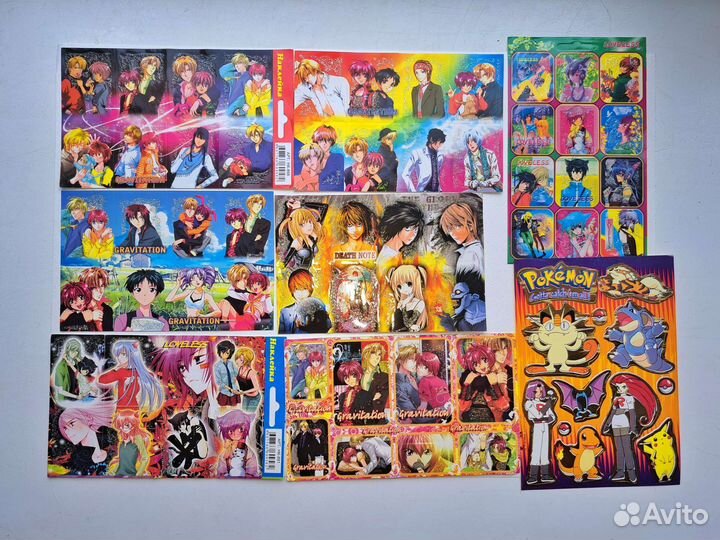 Детские наклейки с блестками из 2000х