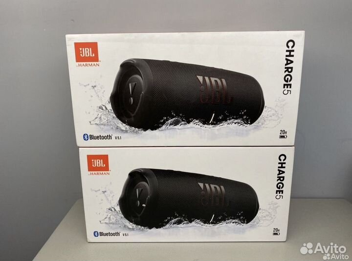 Новая JBL Charge 5 Portable Speaker Black