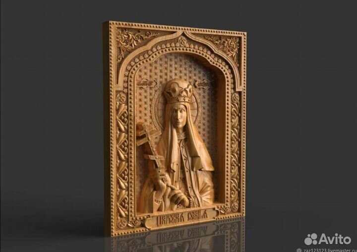 Икона из дерева