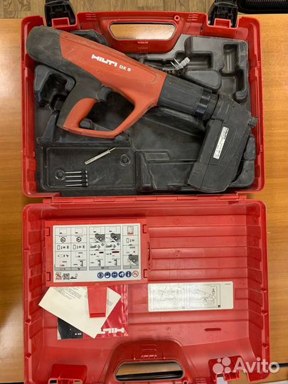 Hilti DX5 пороховой монтажный пистолет