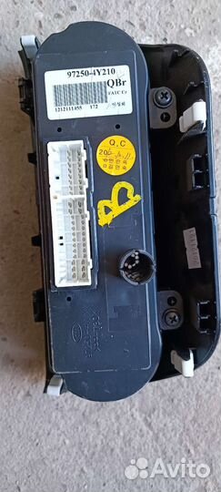 Блок управления климатом kia rio 3