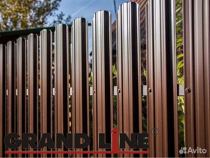 Штакетник металлический от производителя