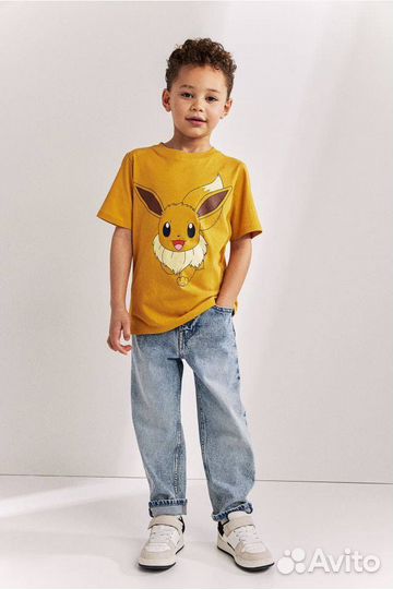 Футболка с покемоном H&M для мальчика 98 104
