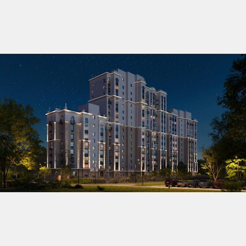 2-к. квартира, 44,9 м², 14/15 эт.