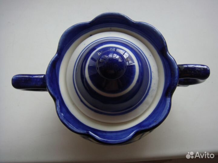 Сахарница Гжель