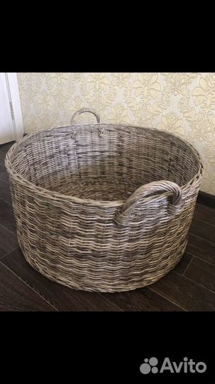 Корзина плетеная