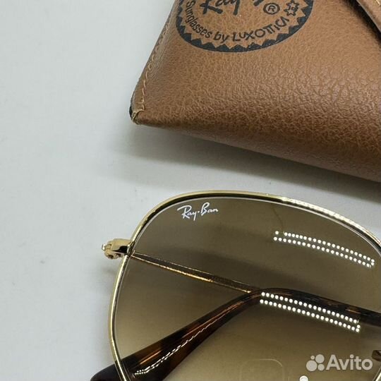 Солнцезащитные очки ray ban rb3548 коричневые