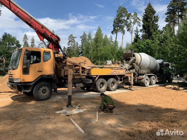 Аренда бетононасоса линейный бетононасос с трассой в Москве | Услуги ...