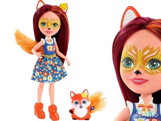 Кукла энчантималс Фелисити Лис и Флик