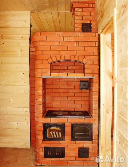 Строительство печей каминов