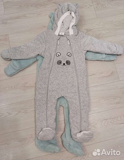 Вещи для мальчика от 0 до года 0-12 более 70шт