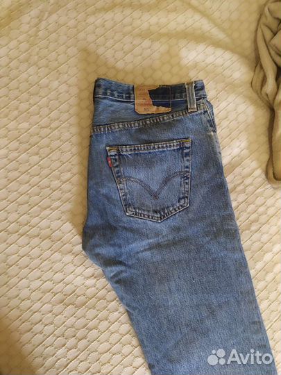 Мужские джинсы levis 501 w32/30