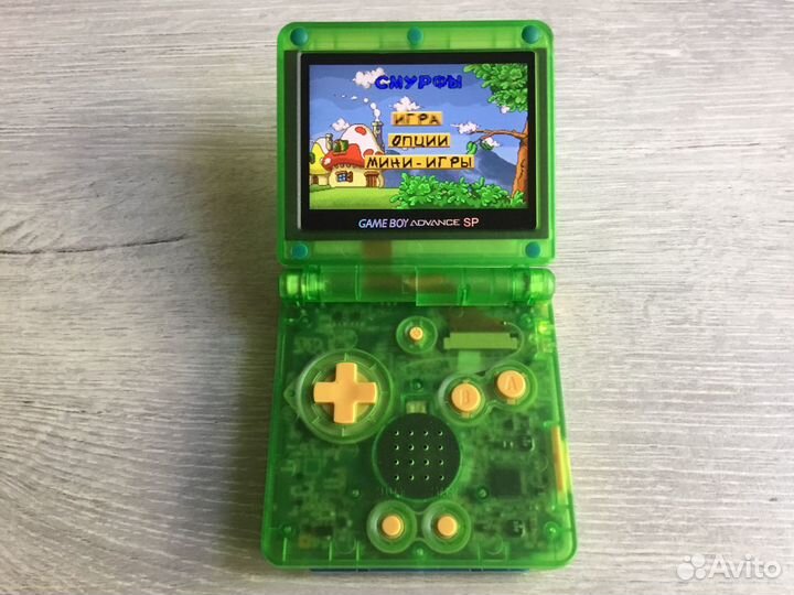 Nintendo Gameboy Advance SP с IPS type - c